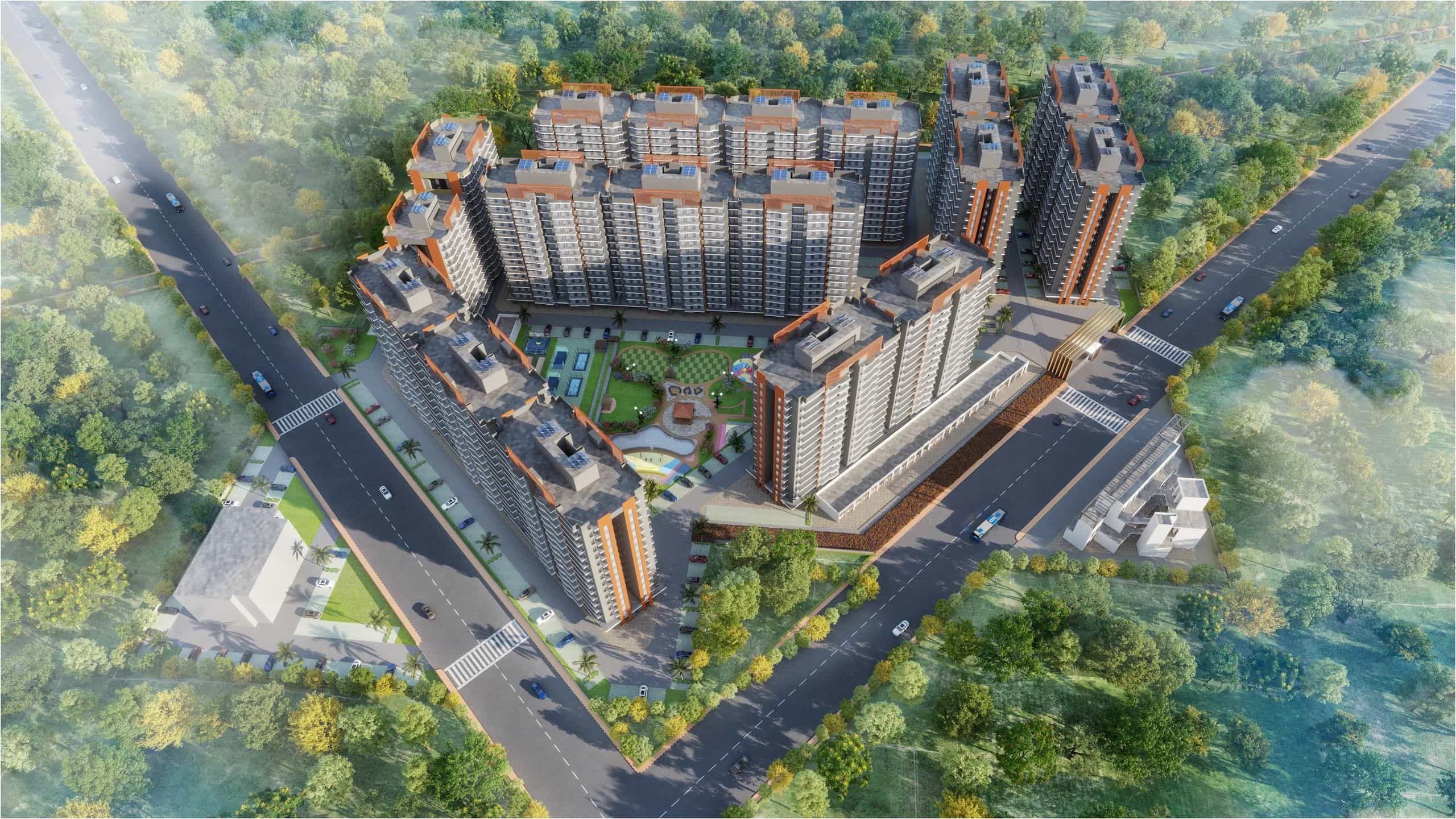 Pataudi Affordable Housing - Bird Eye View