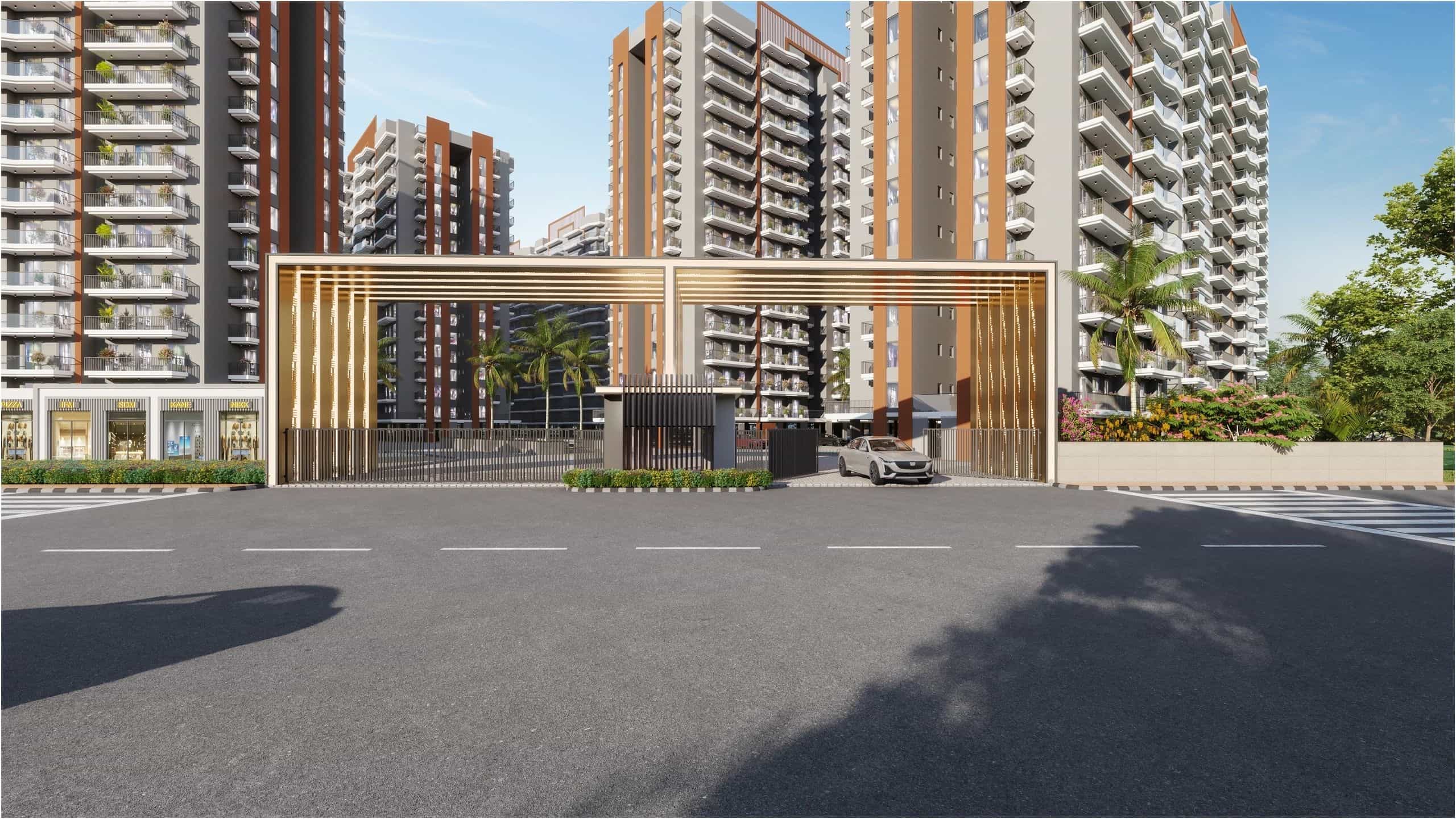 Ycon Platinum Heights Pataudi – Layout View